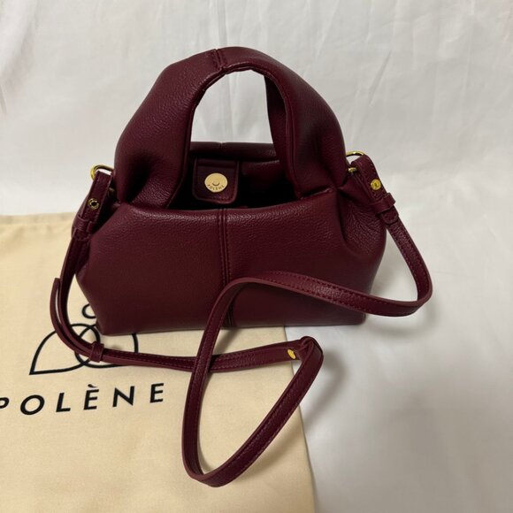 polene Numéro Neuf Mini Edition Textured Black Cherry - Picture 1 of 10